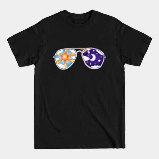 Discover Day and Night Visions - Sunglasses - T-Shirt
