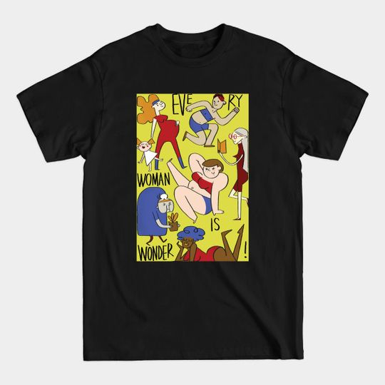 Discover Wonder WomEN - Wonder Woman - T-Shirt