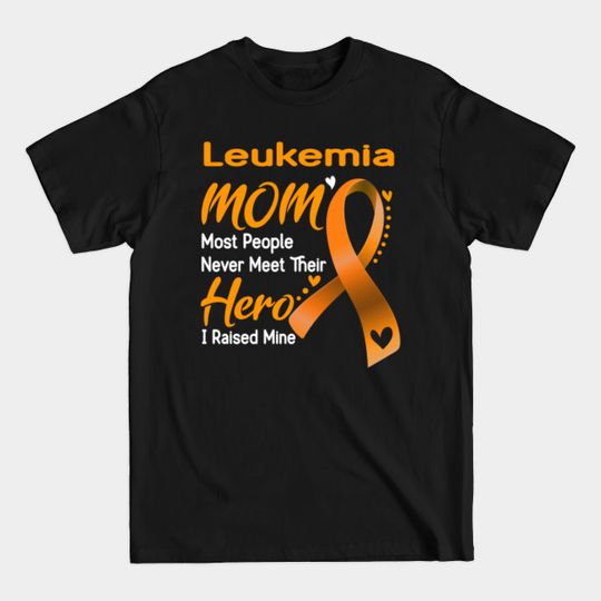 Discover Leukemia MOM Hero Support T-Shirt