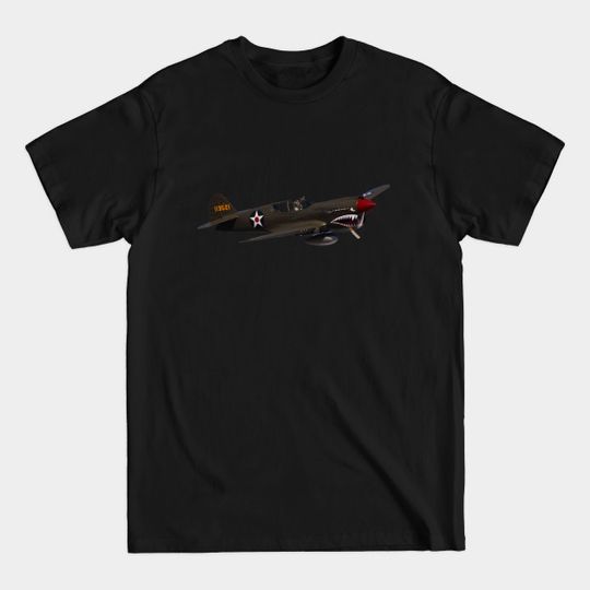 Discover P-40E Warhawk - No Background - P 40 Warhawk - T-Shirt