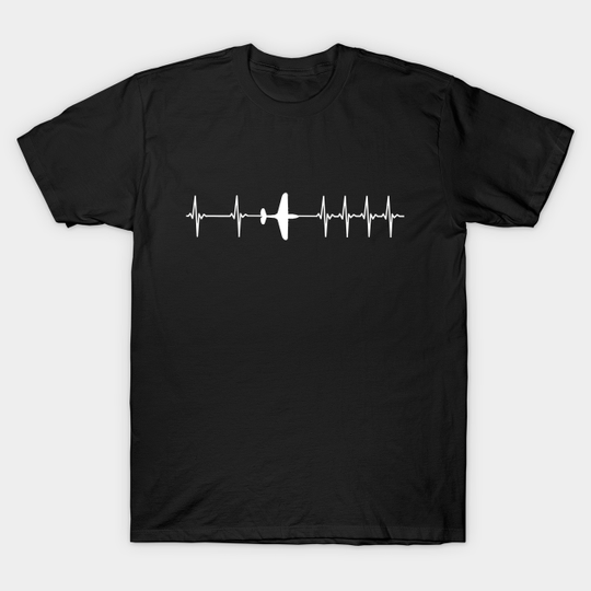 Discover P-40 Warhark Heartbeat - P 40 Warhawk - T-Shirt
