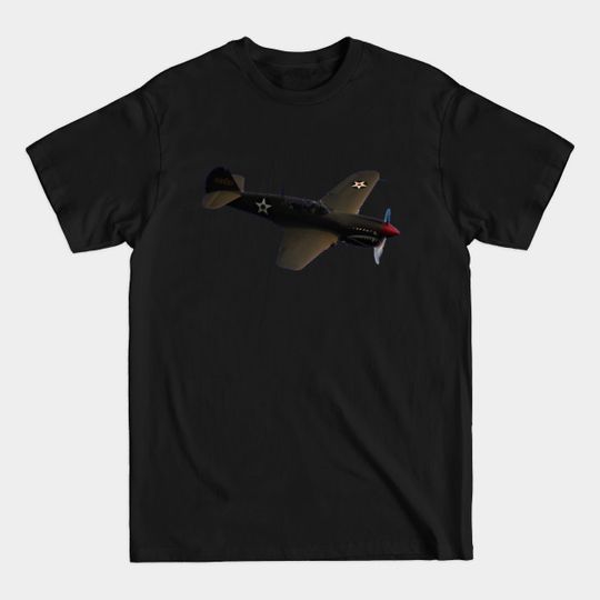 Discover P-40E Warhawk Diving - No Background - P 40 Warhawk - T-Shirt