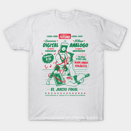 Discover Tech Wars - Wrestling - T-Shirt