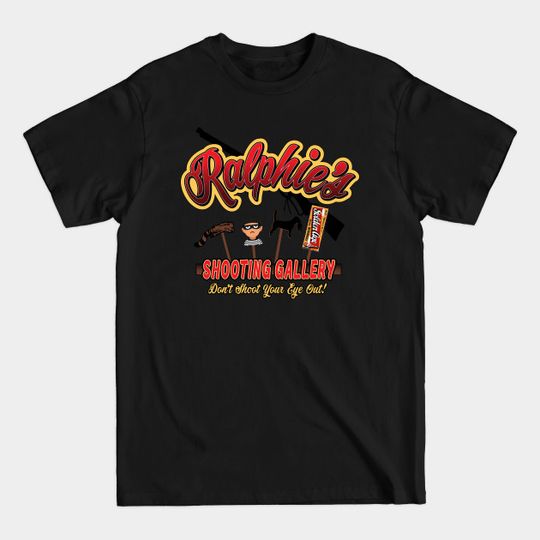 Discover Ralphie's Shooting Gallery - A Christmas Story - T-Shirt