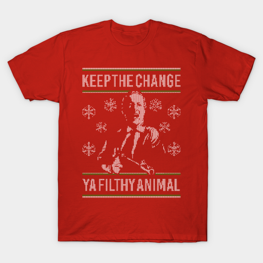 Discover Keep The Change Home Alone - Home Alone - T-Shirt