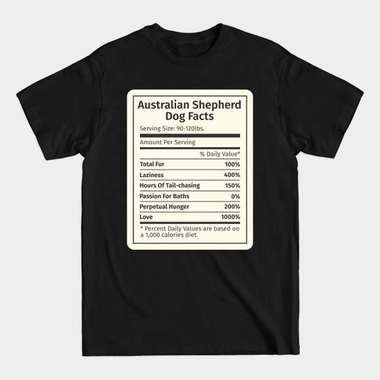 Discover Australian Shepherd Dog Facts - Australian Shepherd - T-Shirt