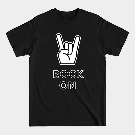 Discover Rock On Hand Sign - Rock On Hand Sign - T-Shirt