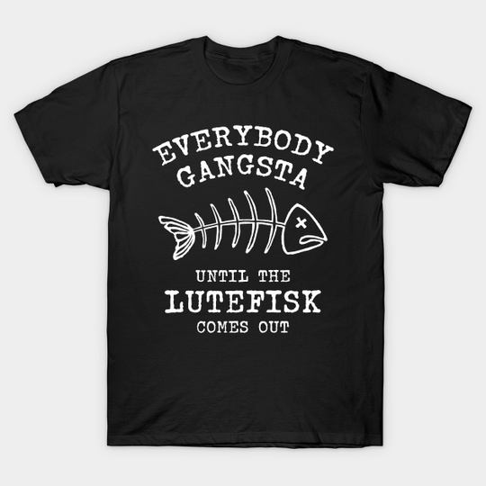 Discover Funny Lutefisk Traditional Norwegian Food - Norway - T-Shirt