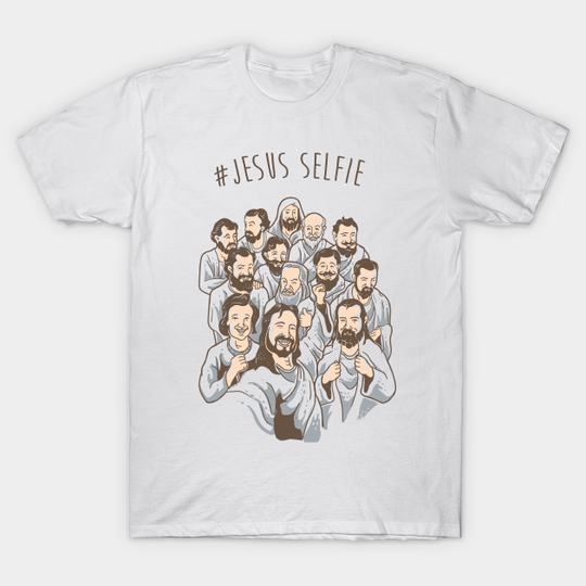 Discover Jesus Selfie - Christian Clothing - T-Shirt
