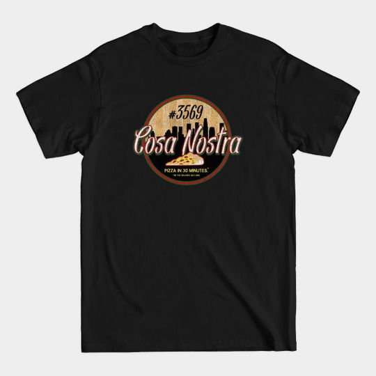 Discover Cosa Nostra Pizza - Snow Crash - T-Shirt