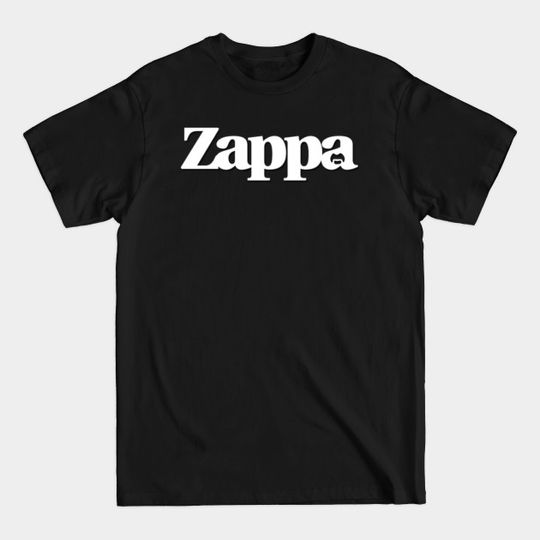 Discover Vintage white font - Frank Zappa - T-Shirt