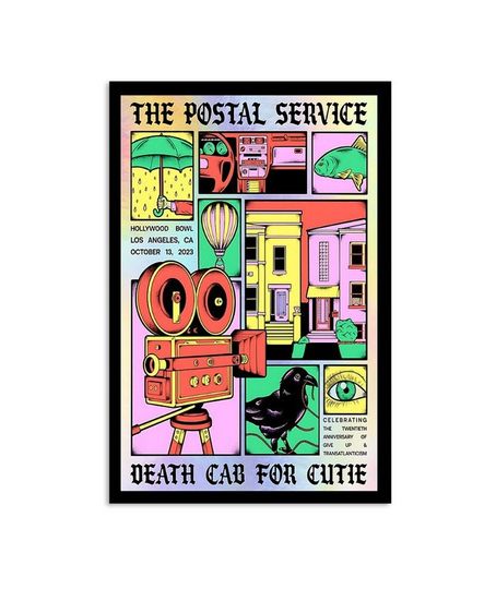 Discover Death Cab for Cutie October 13th, 2023 Poster