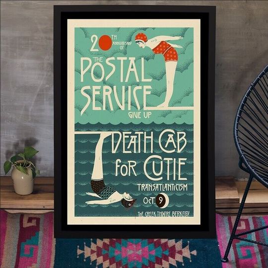 Discover Death Cab For Cutie The Greek Theatre Berkeley Poster