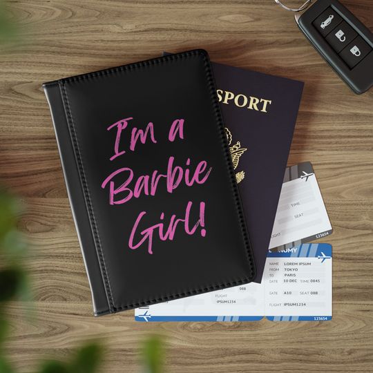 Discover Barbie Passport Cover