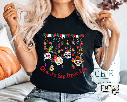 Discover Dia de los Muertos Shirt,Day of the Dead shirt
