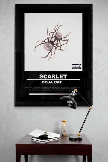 Discover Doja Cat Scarlet Album Poster