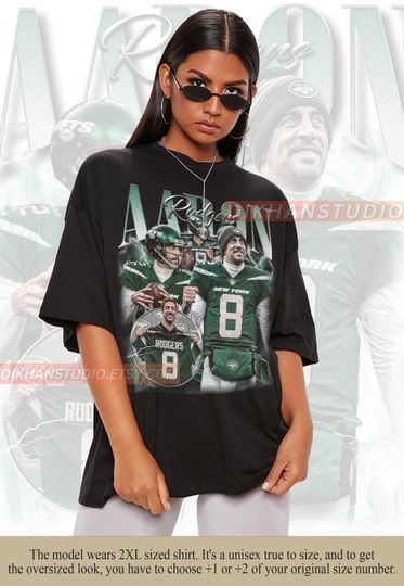 Discover Vintage Aaron Rodgers Shirt, New York Football Shirt, Aaron Rodgers Shirt