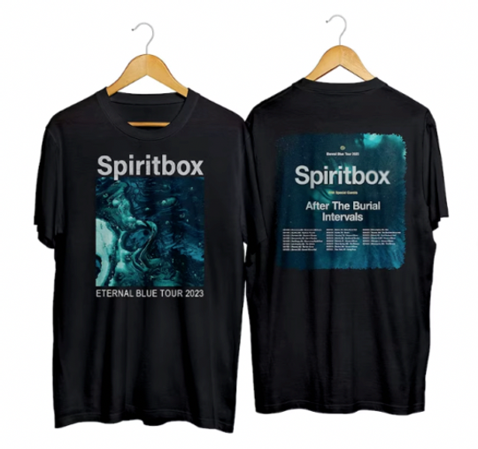 Discover Spiritbox Eternal Blue Tour 2023 2 Sides Shirt