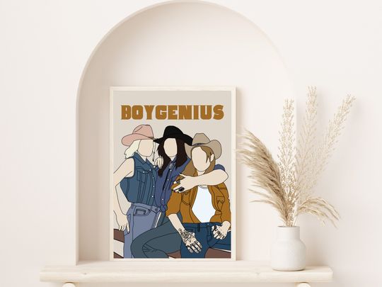 Discover Boy Genius Cowboy Drawing Lucy, Julien, and Phoebe Poster