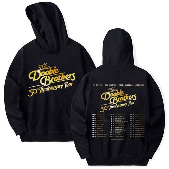Discover The Doobie Brothers 50th Anniversary Tour Hoodie