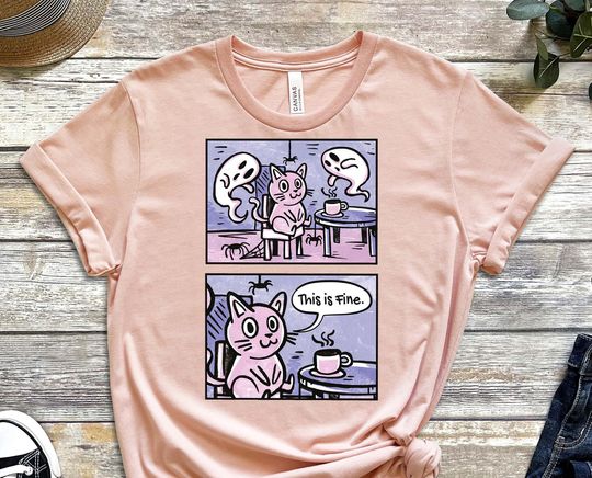 Discover Funny Cat Meme Shirt
