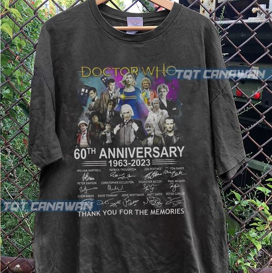 Discover Doctor Who 60th Anniversary 1963 - 2023 Signature Thank You
