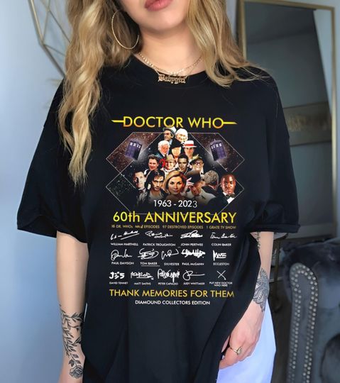 Discover Doctor Who 60th Anniversary Shirt, Doctor Who Movie Shirt