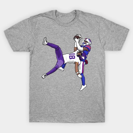 Discover the greatest catch in the history - Justin Jefferson - T-Shirt