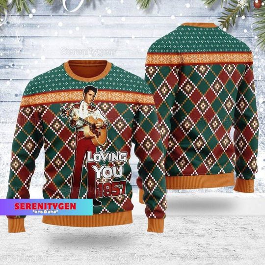 Discover Christmas Elvis Ugly Sweater - Holiday Collection