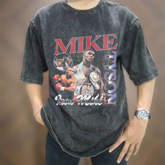 Discover Vintage Mike Tyson T-shirt