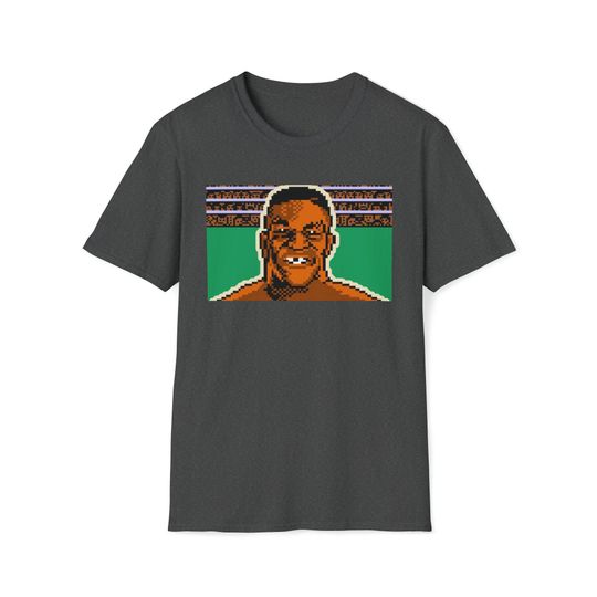 Discover Iron Mike Tyson 8 bit videogame Unisex Softstyle