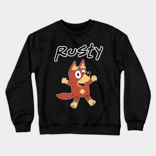 Discover BlueyDad rusty - BlueyDad Cartoon - Sweatshirt