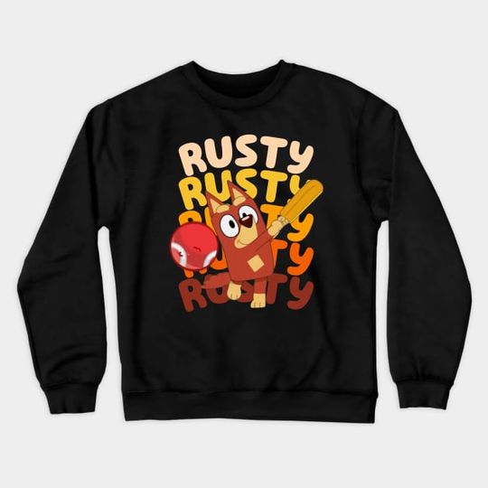 Discover BlueyDad rusty - BlueyDad Cartoon - Sweatshirt