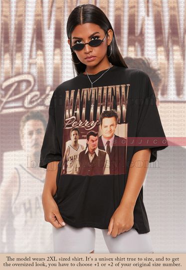 Discover Matthew Perry Vintage Tribute T-Shirt