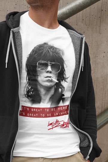 Discover keith Richards Famous Quotes - Unisex Fashion Tee