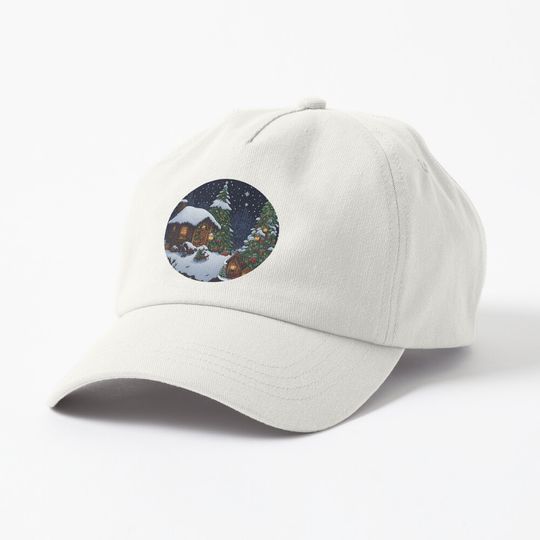 Discover Christmas home in the forest Cap