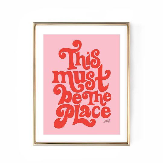 Discover This Must Be the Place - Art Print Poster