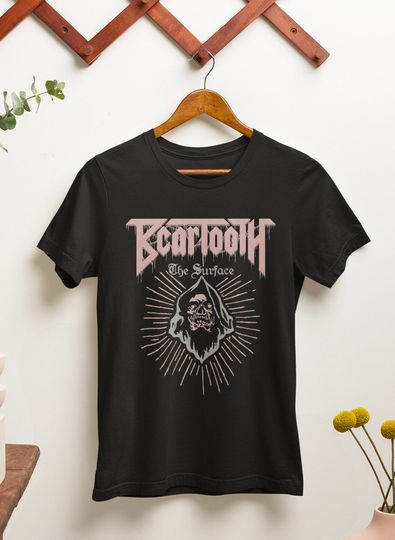 Discover Beartooth T-Shirt - Metal Music Shirt - Beartooth Surface Barry Shirt