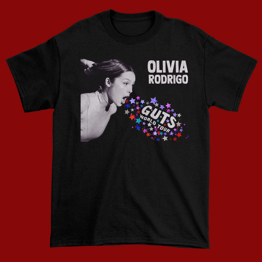 Discover Olivia Rodrigo Guts T-Shirt