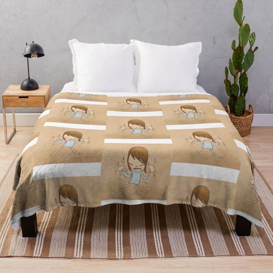Discover yoshitomo nara Throw Blanket