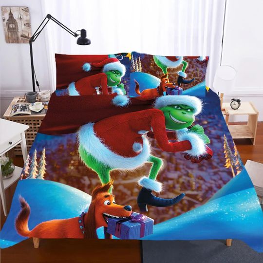 Discover funny character Christmas Blanket, funny character Bedding Set