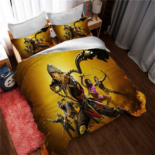 Discover Mortal Kombat Bedding Set Christmas Gift