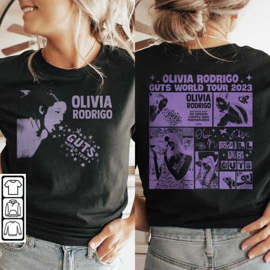 Discover Olivia Rodrigo Guts T-Shirt