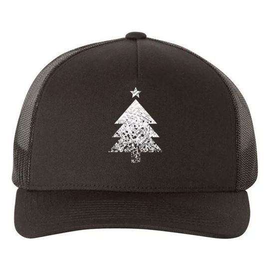 Discover Big Christmas Tree Trucker Hat