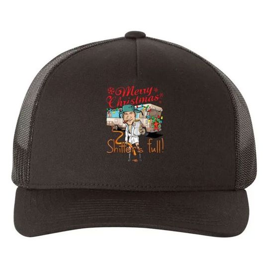 Discover Merry Christmas Shitter's Full Trucker Hat