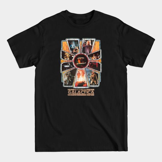 Discover Battlestar galactica distressed - Battlestar Galactica - T-Shirt