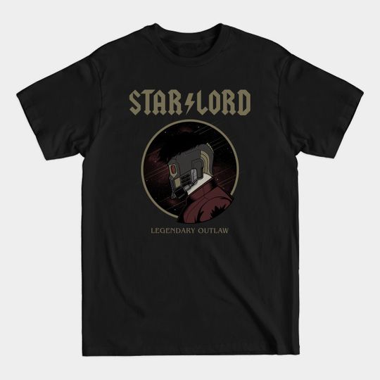 Discover The Legendary Outlaw - Star Lord - T-Shirt