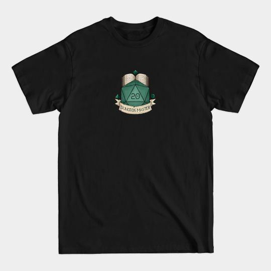 Discover D20 - Dungeon Master - Dungeon Master - T-Shirt