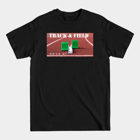 Discover Track and Field Tee - Starting Blocks Design