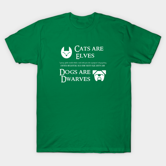 Discover Cats and Dogs Fantasy Style - Lord Of The Rings - T-Shirt